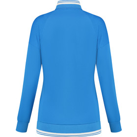 Giacca In Maglia Dunlop Club – Tennis Shirt Per Bambine E Ragazze, Con Logo Flying D, Zip Lunga, Tasche Laterali E Colletto Rialzato