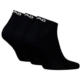 HEAD Unisex No Show 3-Pack Strumpor