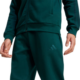 adidas 3 Stripes Fleece Full Zip Hoodie