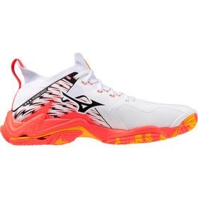 MIZUNO ミズノ WAVE LIGHTNING Z8 （ホワイト×レッド) V1GA2400