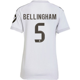 adidas Real Madrid Thuis Shirt Bellingham 5 Dames
