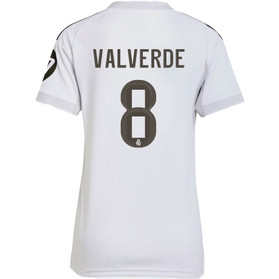 adidas Real Madrid Thuis Shirt Valverde 8 Dames