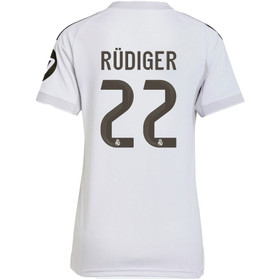 adidas Real Madrid Thuis Shirt Rüdiger 22 Dames