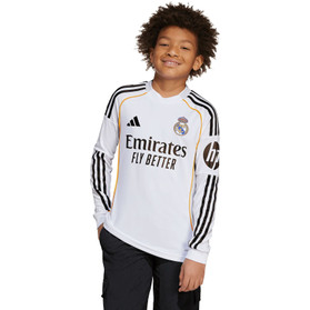 adidas Real Madrid Thuis Longsleeve Huijsen Kids