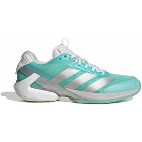 adidas gazelle silver green womens Adidas Barricade AC Padel Shoes (Men's, White/Black/Orange)