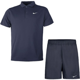 Nike Court Victory Solid Polo 7 Inch Set Heren
