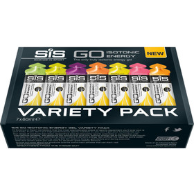 SiS Go Isotonic Energy Gel 7-pack Smakenmix 60ml