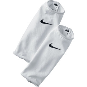 white nike shin pads