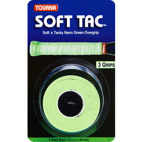 Tourna Soft Tac Overgrip 3 Pcs. Green