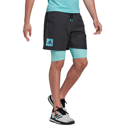 adidas Primegreen Paris 2in1 7 Inch Short