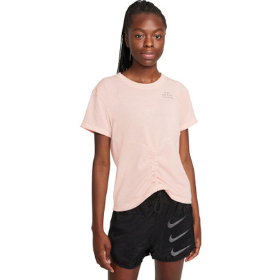 Nike DF Ruched Short Sleeve Damen