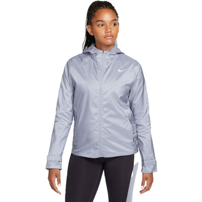 Women's nike essential hooded running 2025 jacke