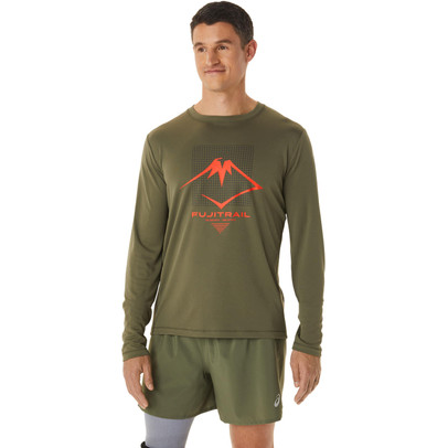 ASICS Fujitrail Logo Longsleeve Herren