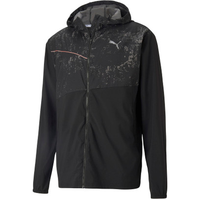 PUMA Run Graphic Hooded Jacke Herren