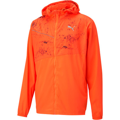 PUMA Run Graphic Hooded Jacke Herren