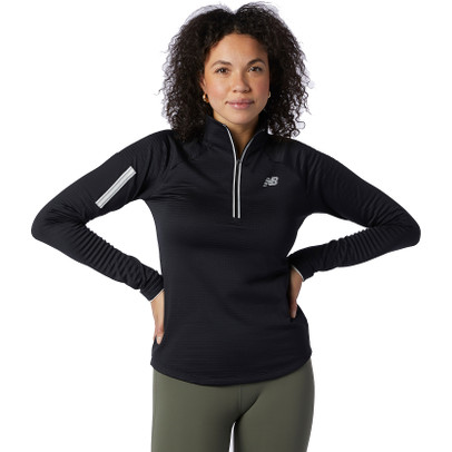 New Balance Heat Half Zip LS Women