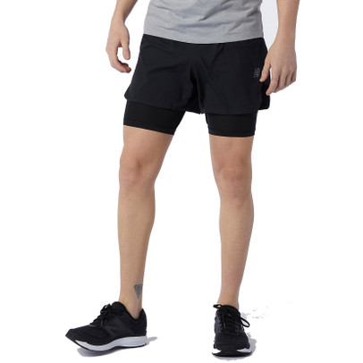 New Balance Q Speed 2in1 5" Short Herren