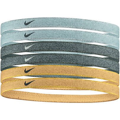 Nike Swoosh Metallic Haarbanden 6-Pack