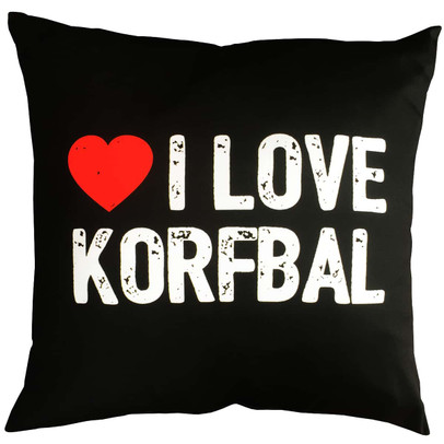 I Love Korfbal Kussen