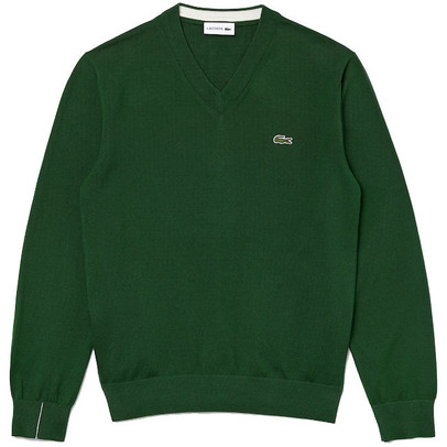 Lacoste v neck sweater store