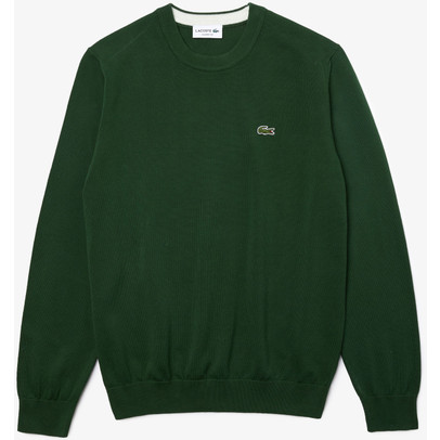 Lacoste Organic Cotton Crew Neck Sweater
