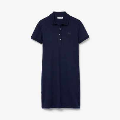 Lacoste Piqu Polo Dress Women TennisDirect