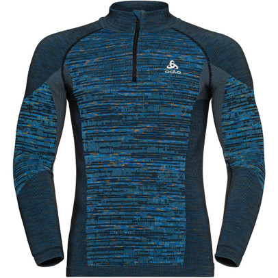 Odlo Top LS Half Zip Blackcomb Eco Heren