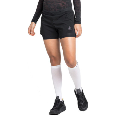 ODLO Zeroweight 3' 2in1 Short Damen