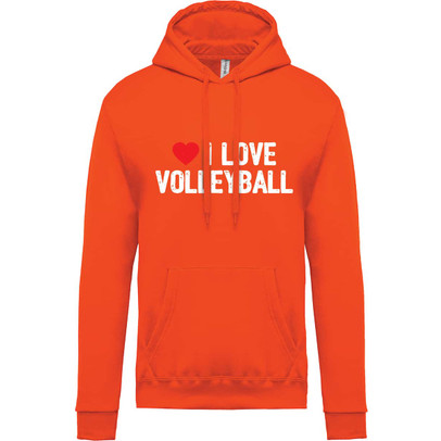 I Love Volleyball Sweater Men