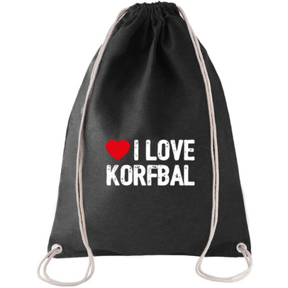 I Love Korfbal Rugtas