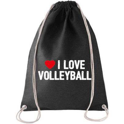 I Love Volleybal Rugtas