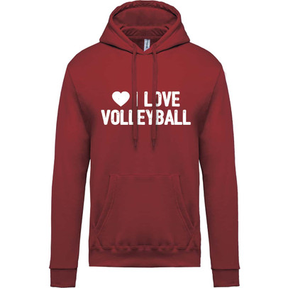 I Love Volleyball Sweater Kids
