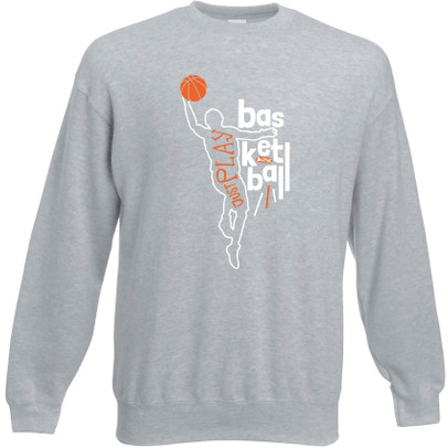 Basketball Player Crew Sweater