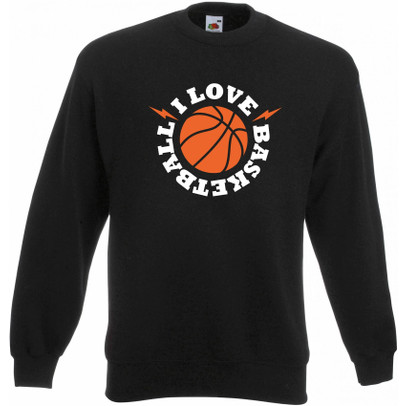 Basketball Lightning Crew Sweater