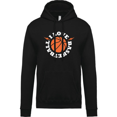 Basketball Lightning Hooded Sweater