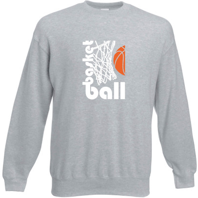 Basketball Net Crew Sweater