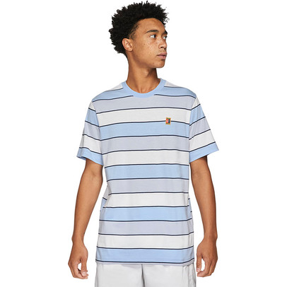 Nike Court Embossed Heritage Stripe Tee
