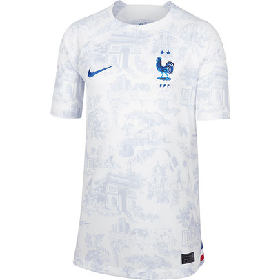 Nike Frankrijk Uit Shirt Kids