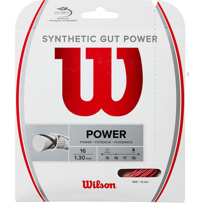 Wilson Synthetic Gut Power Set Red