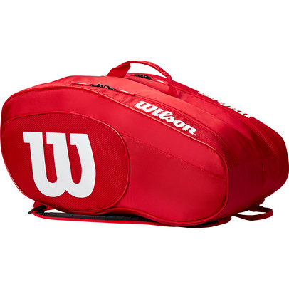 Slazenger Crown Junior Red 18 Pack With Ball Bag 