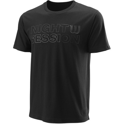 Wilson Night Session Tech Tee Heren