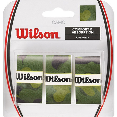 Wilson Overgrip 3 St. Groen Camo