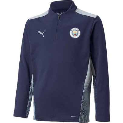 Puma Manchester City 1/4 Zip Drill Top Kids