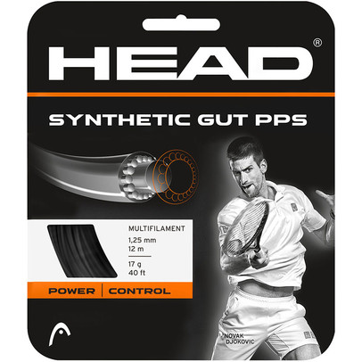 Head Synthetic Gut PPS Set Black