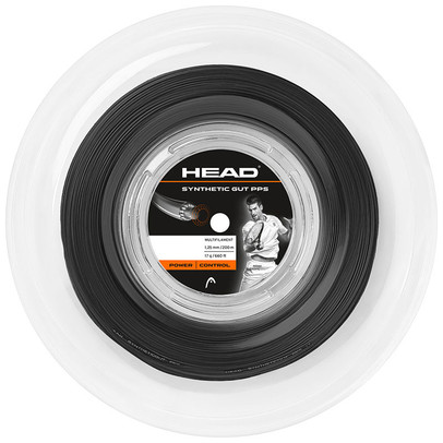 Head Synthetic Gut PPS 200M Black 1.30