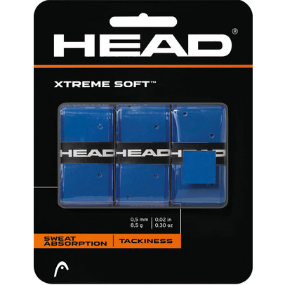 Head Xtreme Soft Overgrip 3 St. Blauw
