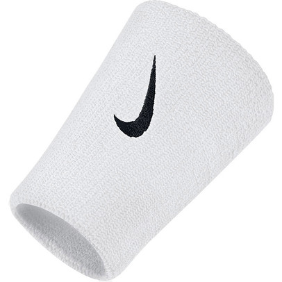 Nike Tennis Premier Doublewide Wristbands Wit
