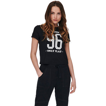 Only Play Min Cropped Mesh Tee