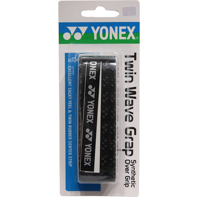 Yonex Twin Wave Grap Overgrip 1 St. Svart