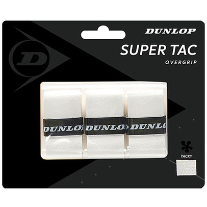 Dunlop D Tac Super Tac Overgrip 3 Pcs. White